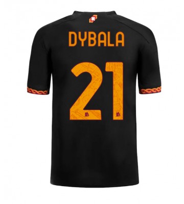 AS Roma Paulo Dybala #21 Koszulka Trzecich 2023-24 Krótki Rękaw